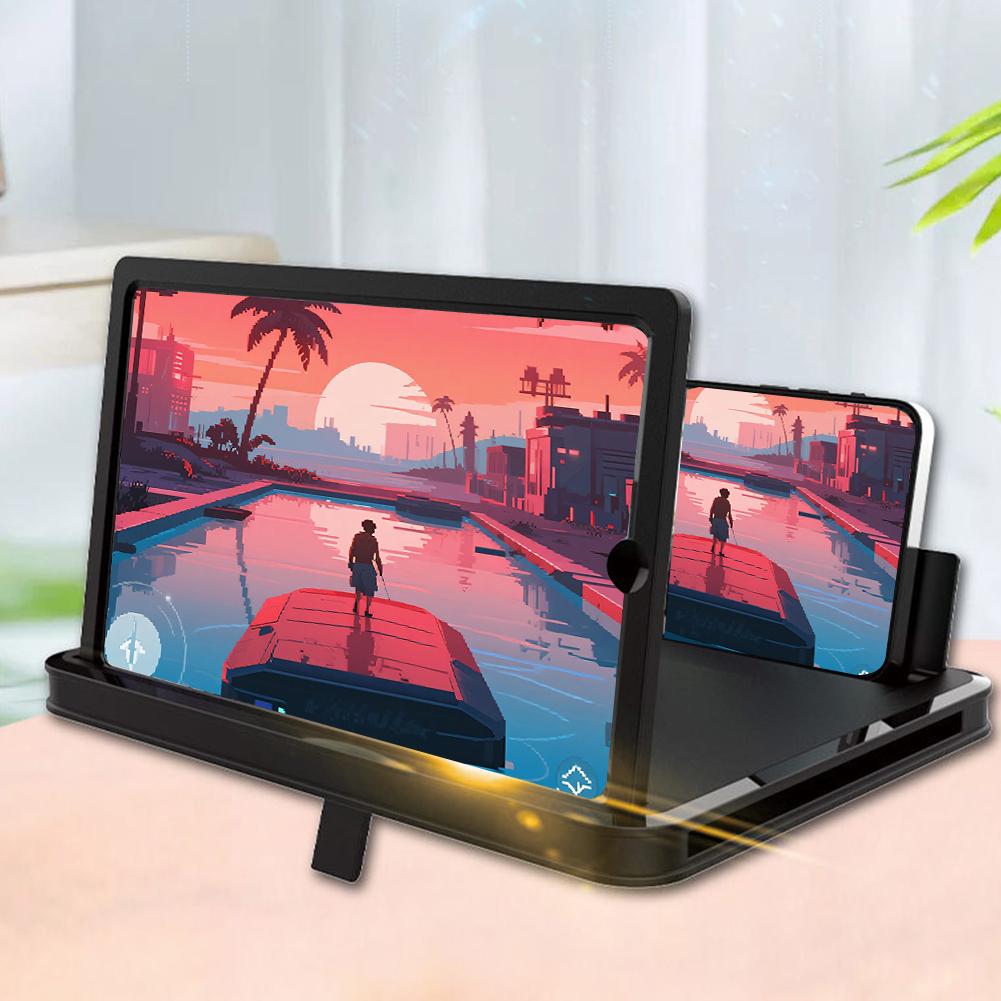 Matte Anti Glare Screen - 10/12/14 Inch Mobile Phone Amplifier HD