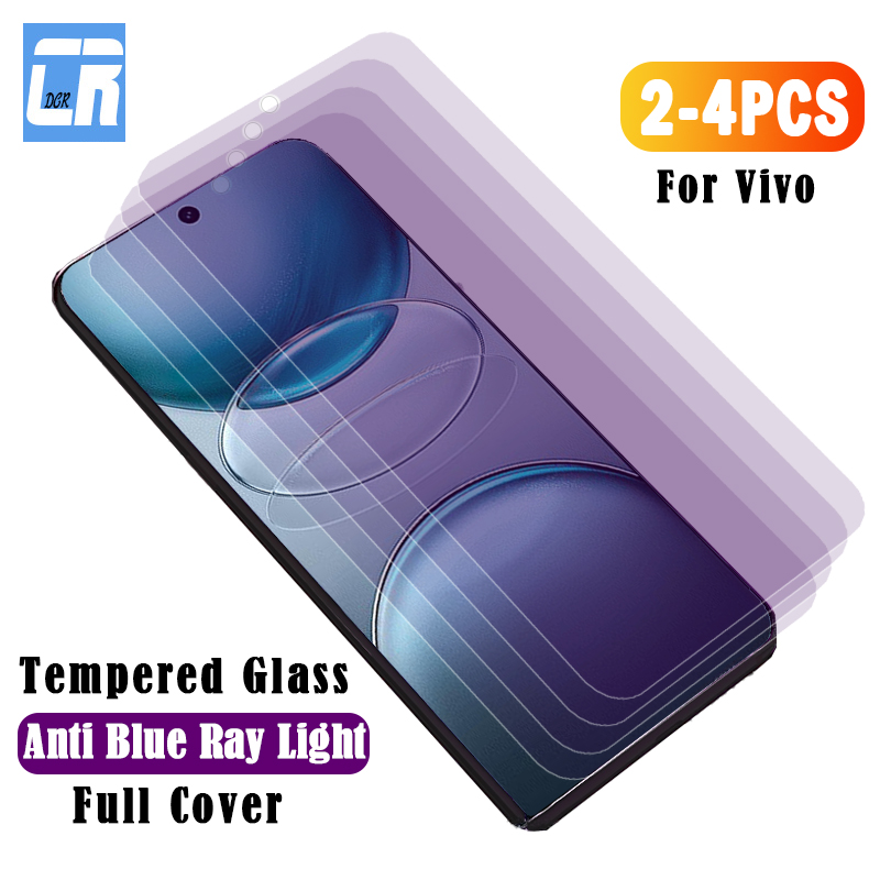 Vivo Y28 - Anti Blue Light Tempered Glass for