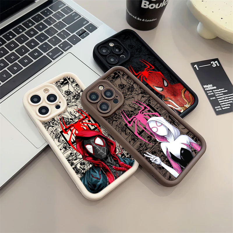 Spiderman Miles Morales Gwen M - Apple Iphone 16 recension och pris