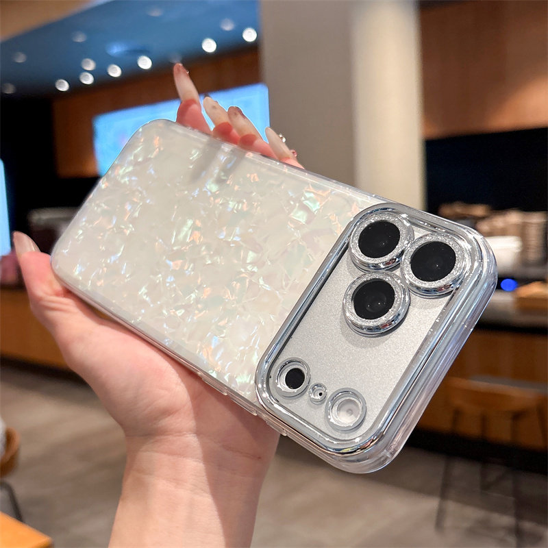 Shell Pattern Phone Case with  - Camera Lens Protector recension och pris
