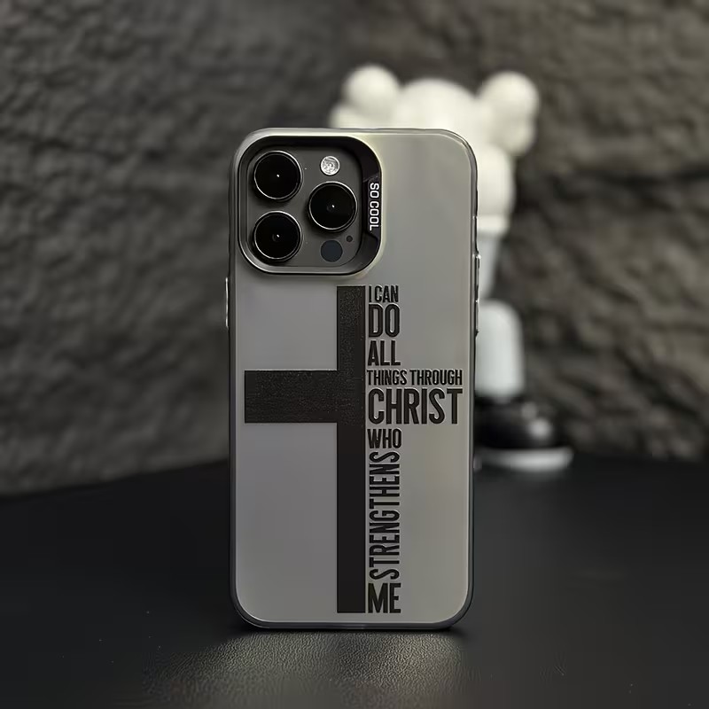 Anti Fingerprint Cross Bible P - Apple Iphone 16 recension och pris
