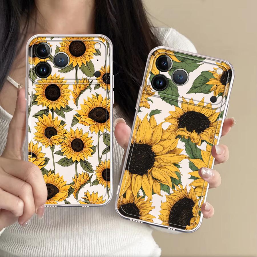 Cute Sunflower Pattern Case fo - Apple Iphone 16 recension och pris