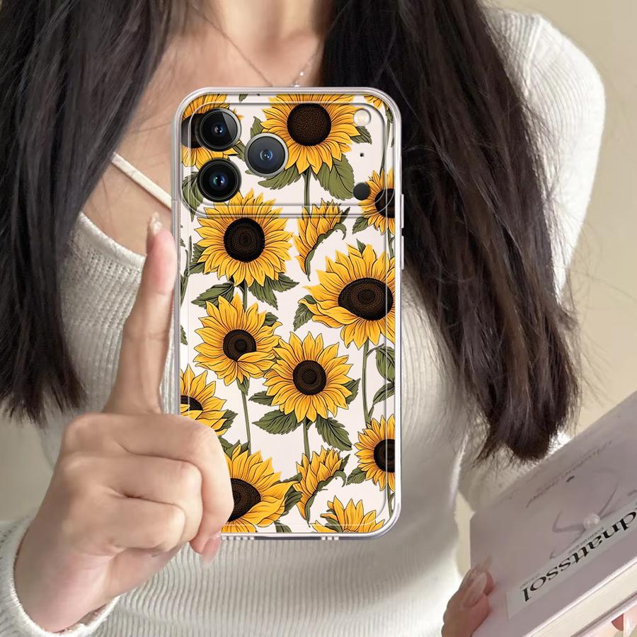Cute Sunflower Pattern Case fo - Apple Iphone 16 recension och pris