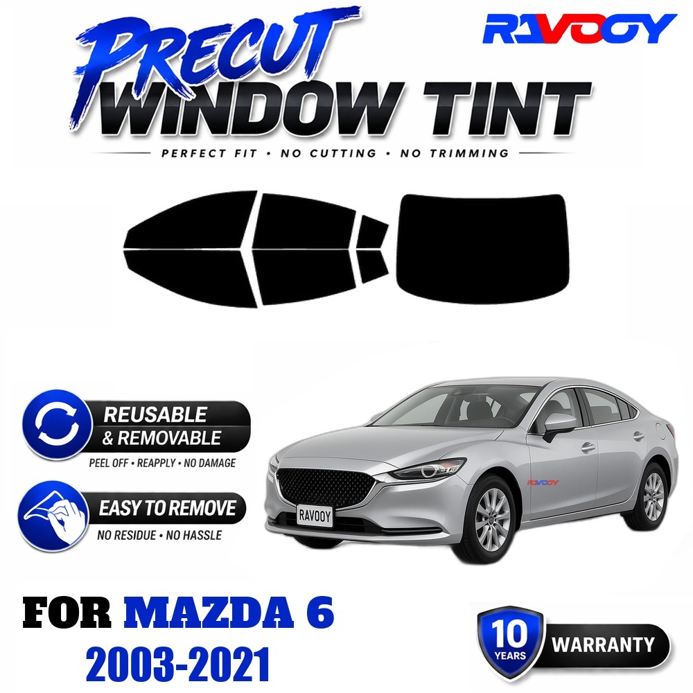 RAVOOY Precut Window Tint, Reu - Air Bubble Remover recension och pris