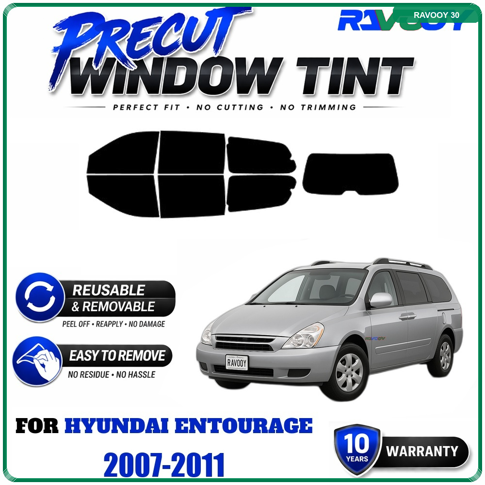 RAVOOY Precut Window Tint, Reu - Air Bubble Remover recension och pris