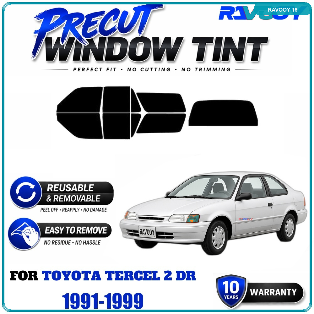 RAVOOY Precut Window Tint, Reu - Air Bubble Remover recension och pris