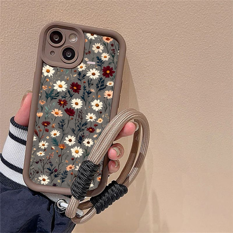 Flower Chain Lanyard Case For  - Vivo Y28 recension och pris
