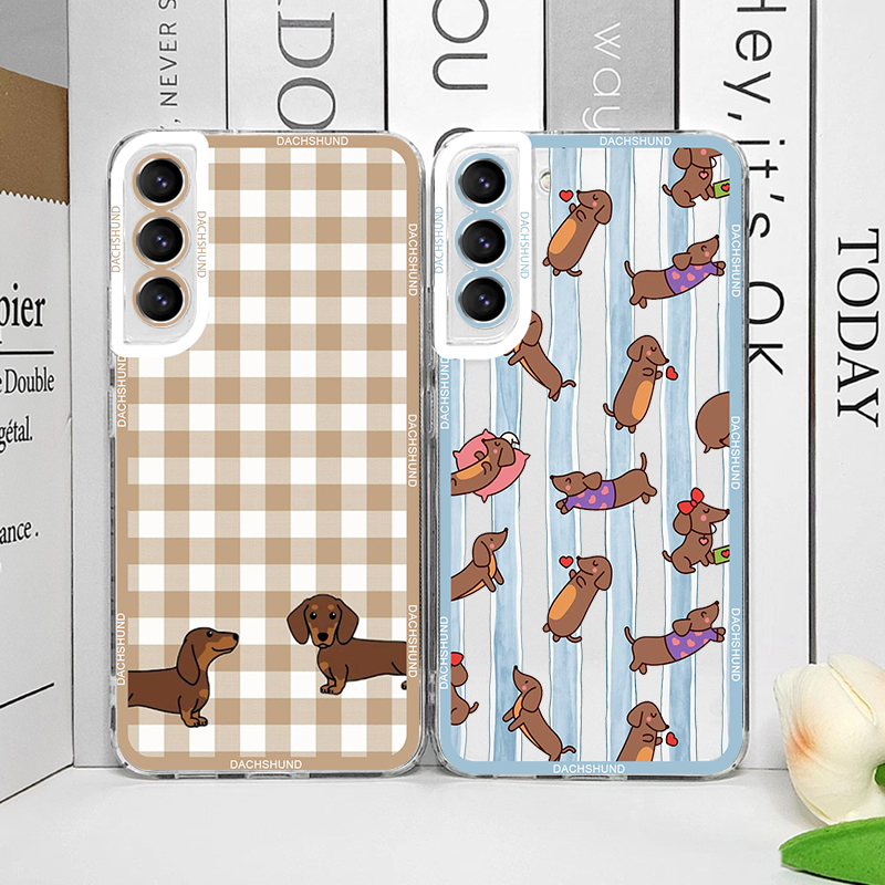 Cute Sausage Dog Phone Case fo - Samsung Galaxy S25 recension och pris