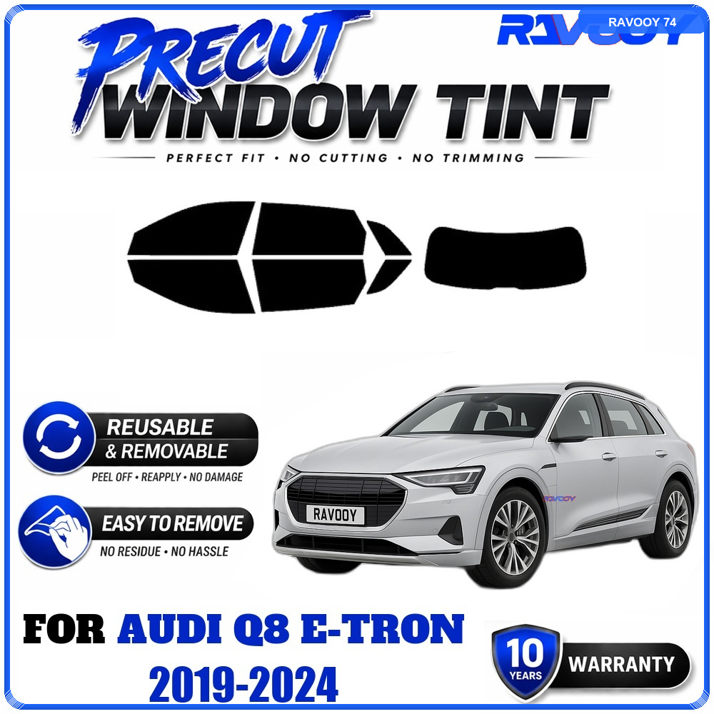 RAVOOY Precut Window Tint, Reu - Air Bubble Remover recension och pris