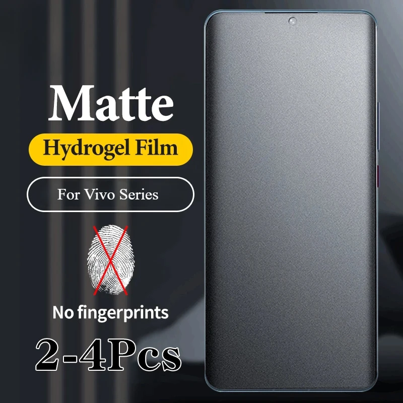 1-4PCS Silicone Matte Hydrogel - Vivo V40 recension och pris