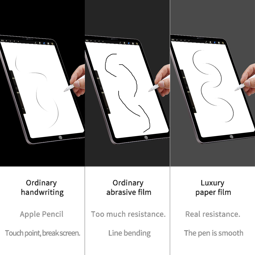 2pcs Paper feel Film PET Anti  - Matte Anti Glare Screen recension och pris